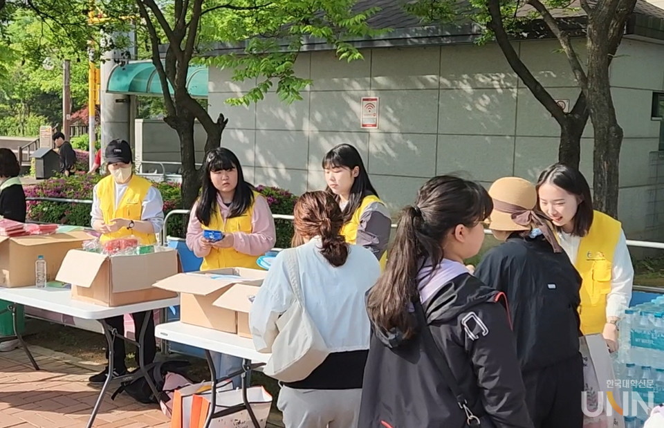 유한대, 부천시지역아동센터연합회 문화체육행사 자원봉사 활동