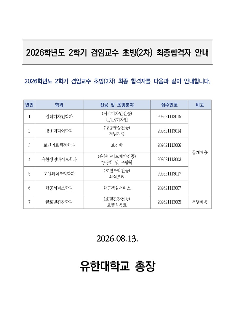 (공고) 2026학년도 2학기 겸임교수 초빙(2차) 최종 합격자 공고_1.jpg